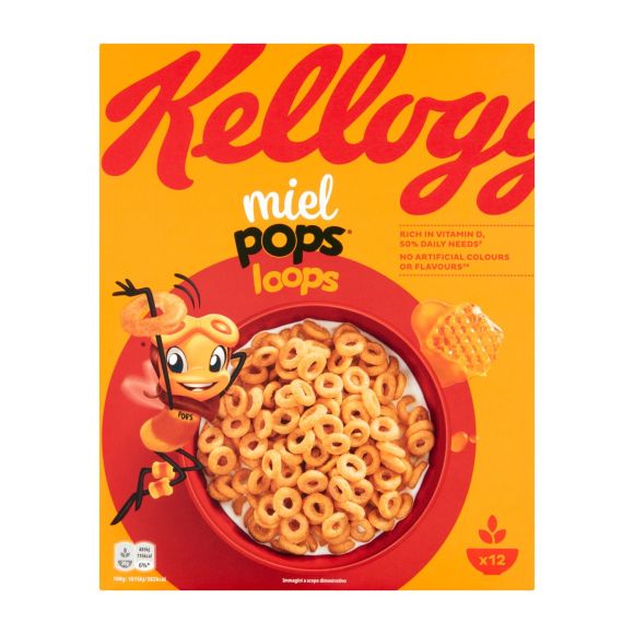 Kellog`s honey loops 375gr