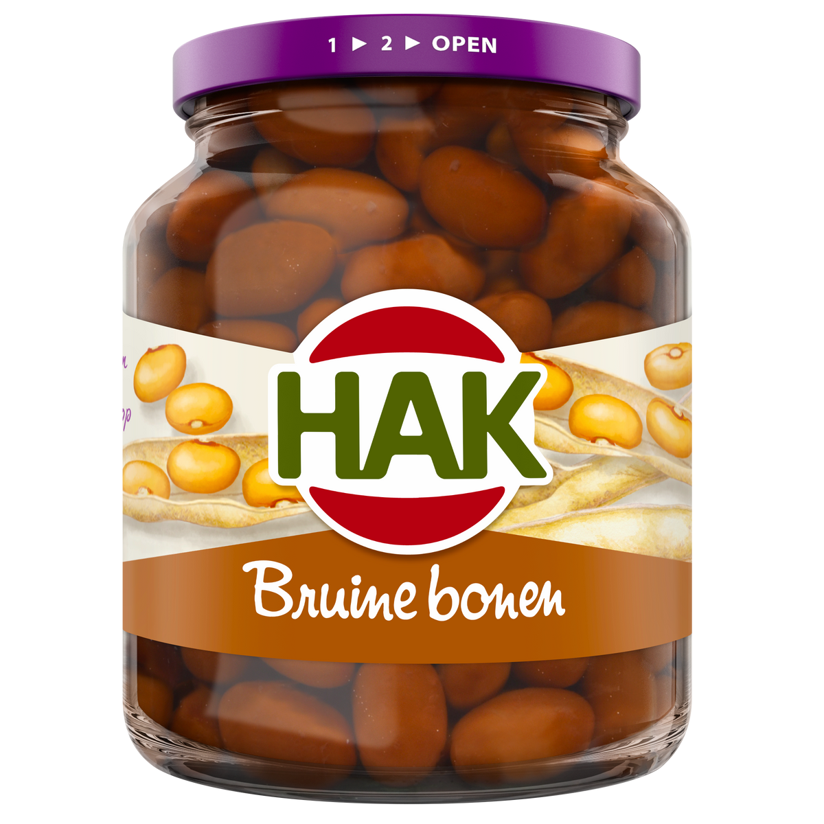 Hak Bruine Bonen 370gr