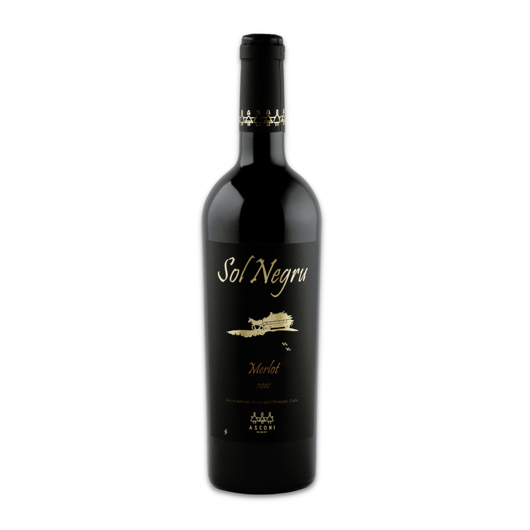 Sol Negru Merlot–Malbec 2020 - kwalitatieve Rode Wijn 75cl