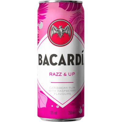 Bacardi frambuesa 250 ml