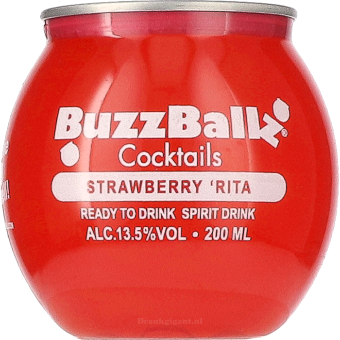 Buzzballz strawberry rita 200ml
