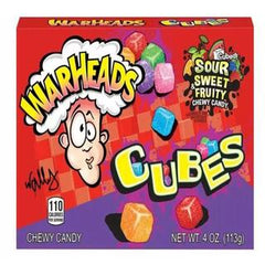 Warheads candy sour&amp;sweet cubes 113gr
